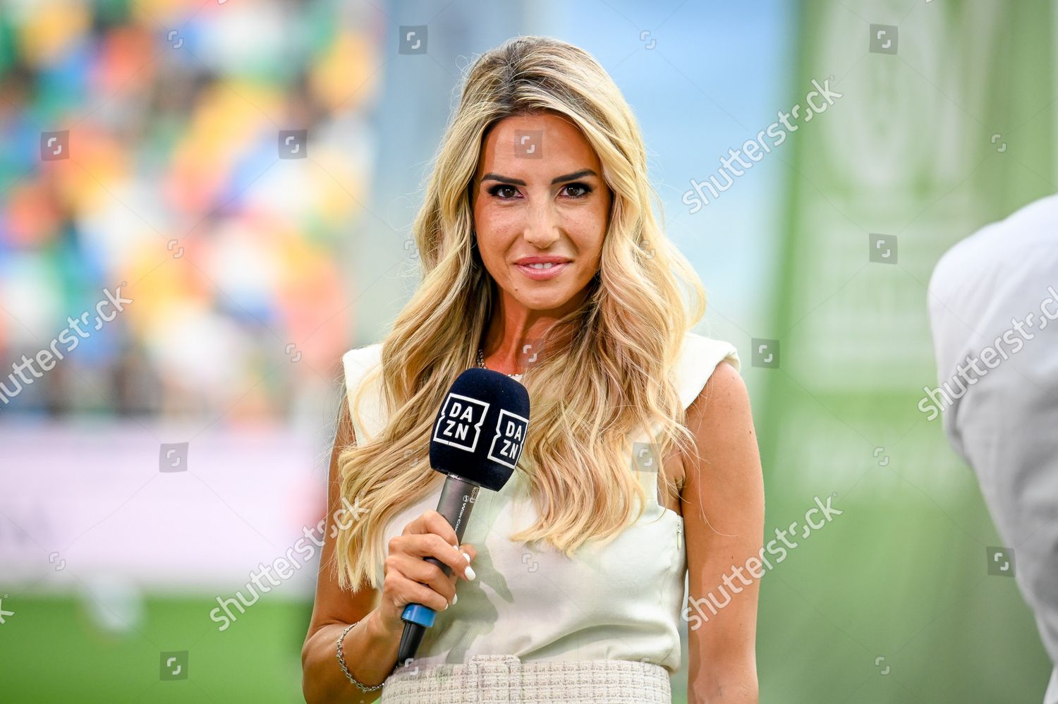 Giorgia Rossi Journalist Television Presenter Dazn Editorial Stock ...