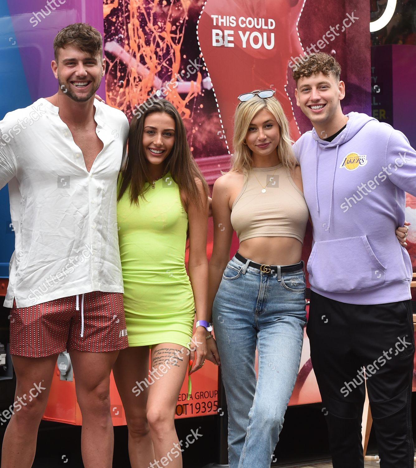 Harry Jowsey Chloe Veitch Carly Lawrence Editorial Stock Photo - Stock