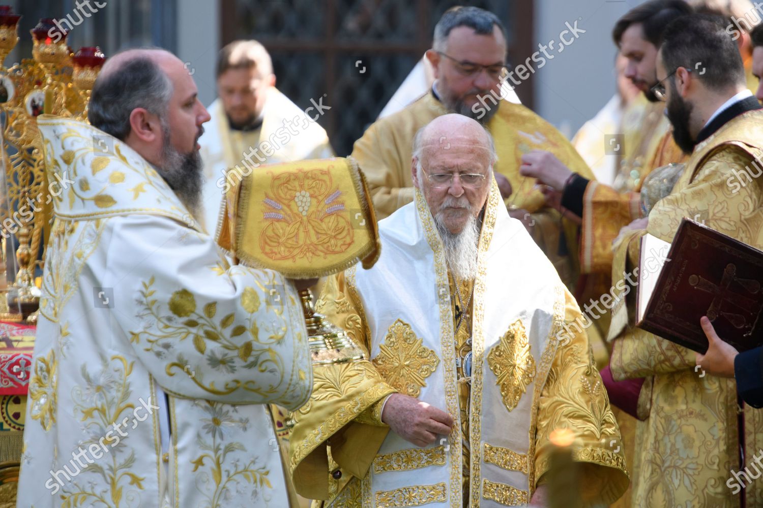 Ecumenical Patriarch Bartholomew Head Orthodox Church Editorial Stock ...