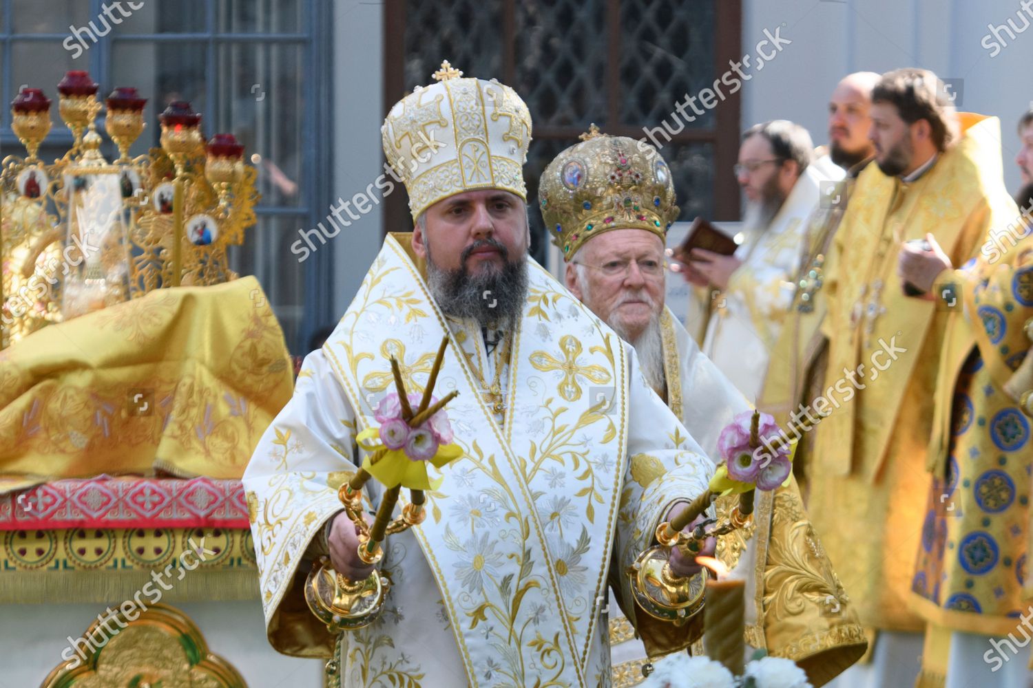 Ecumenical Patriarch Bartholomew Head Orthodox Church Editorial Stock ...