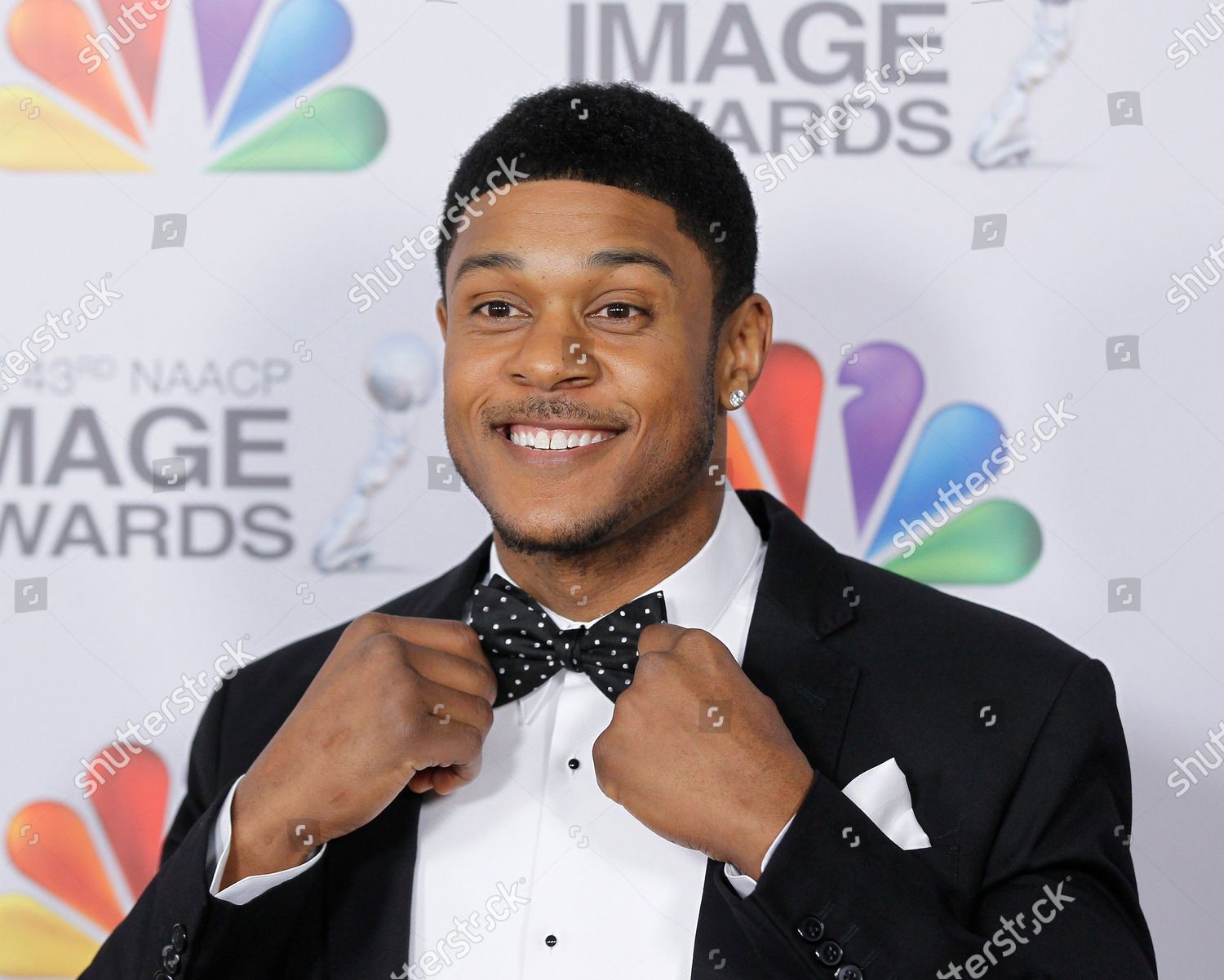 Actor Pooch Hall Arrives 43rd Naacp Editorial Stock Photo Stock Image