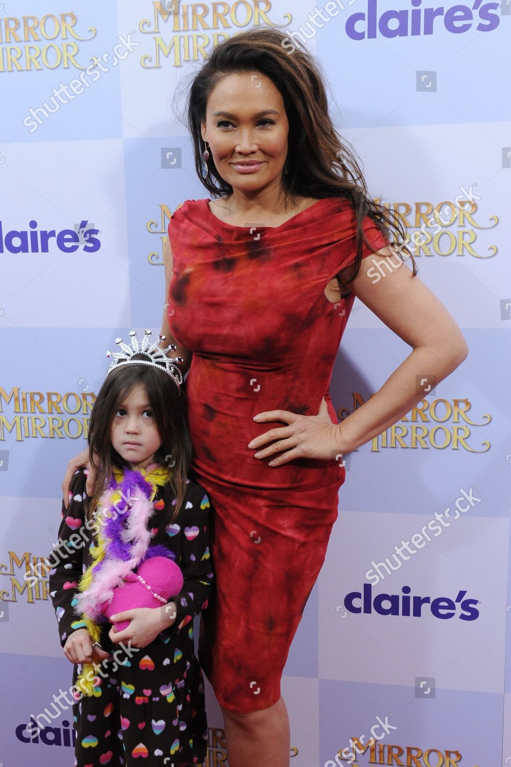 Actress Tia Carrere Her Daughter Bianca Editorial Stock Photo - Stock