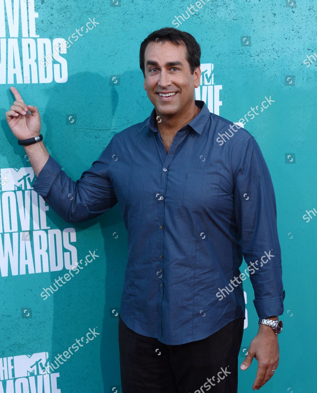 Actor Rob Riggle Arrives Mtv Movie Editorial Stock Photo - Stock Image ...