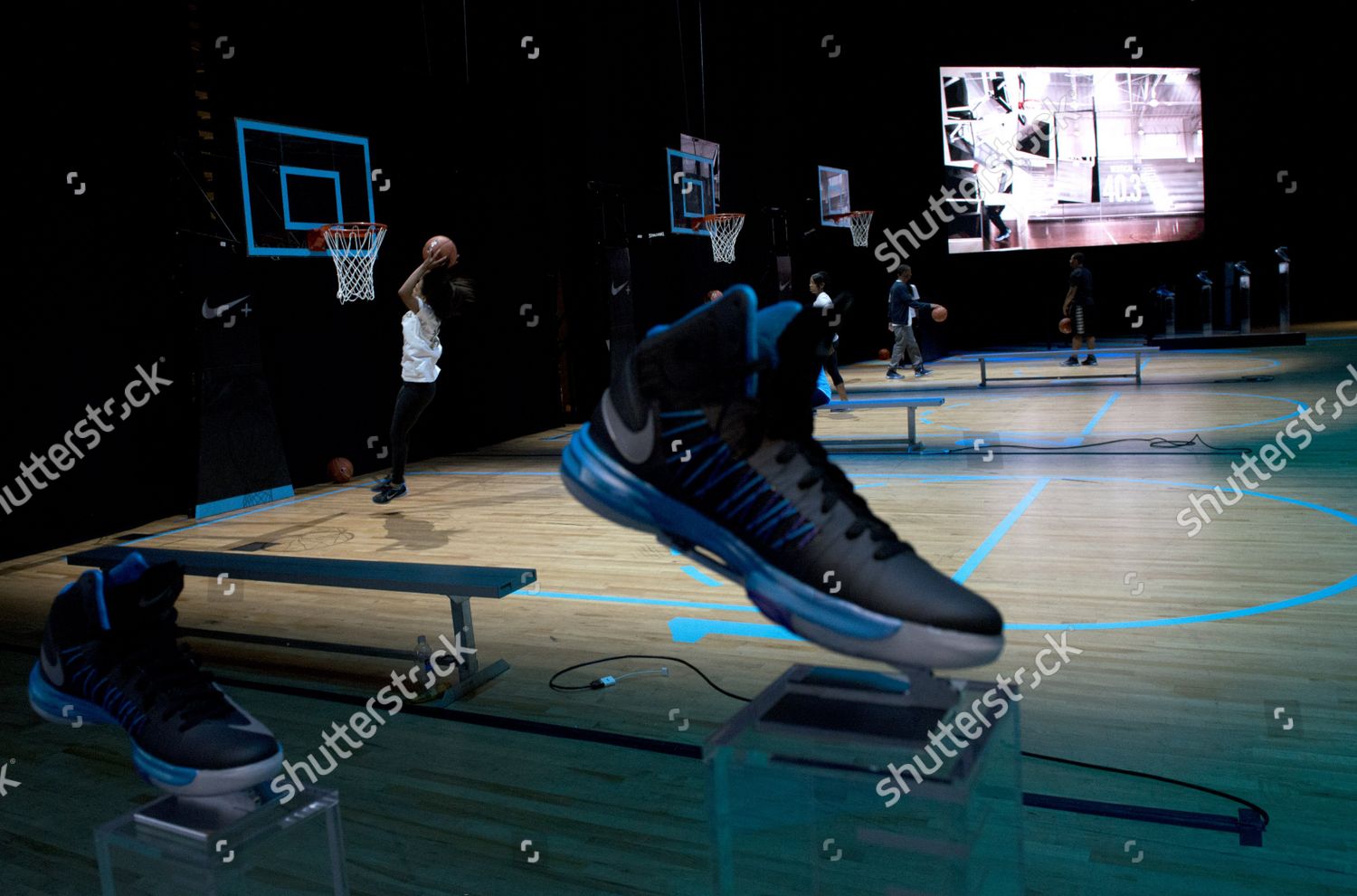 Niki Avery Harlem New York Dunks Editorial Stock Photo Stock Image