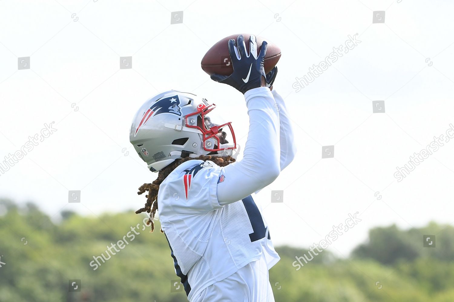 New England Patriots wide receiver Kristian Wilkerson catches a