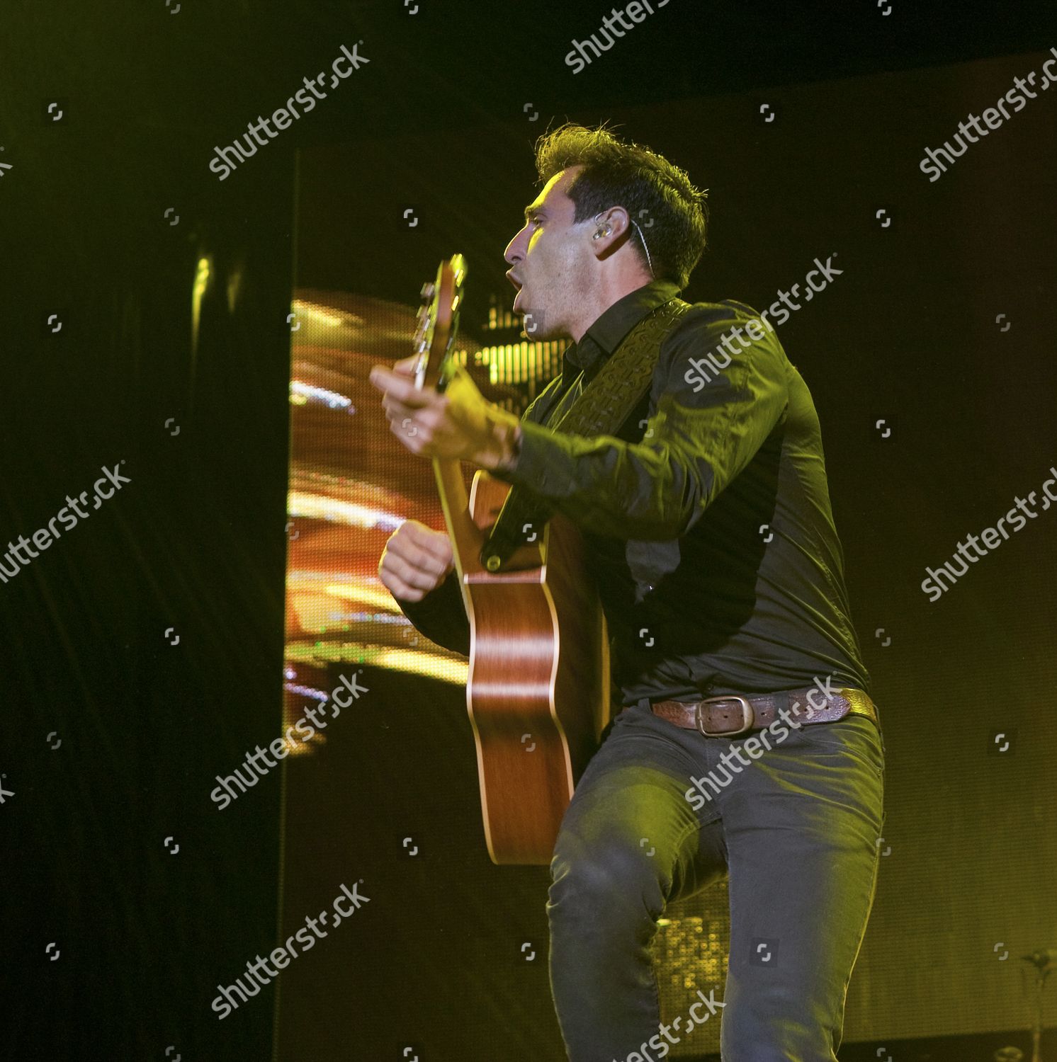 Jacob Hoggard Lead Singer Band Hedley Editorial Stock Photo Stock