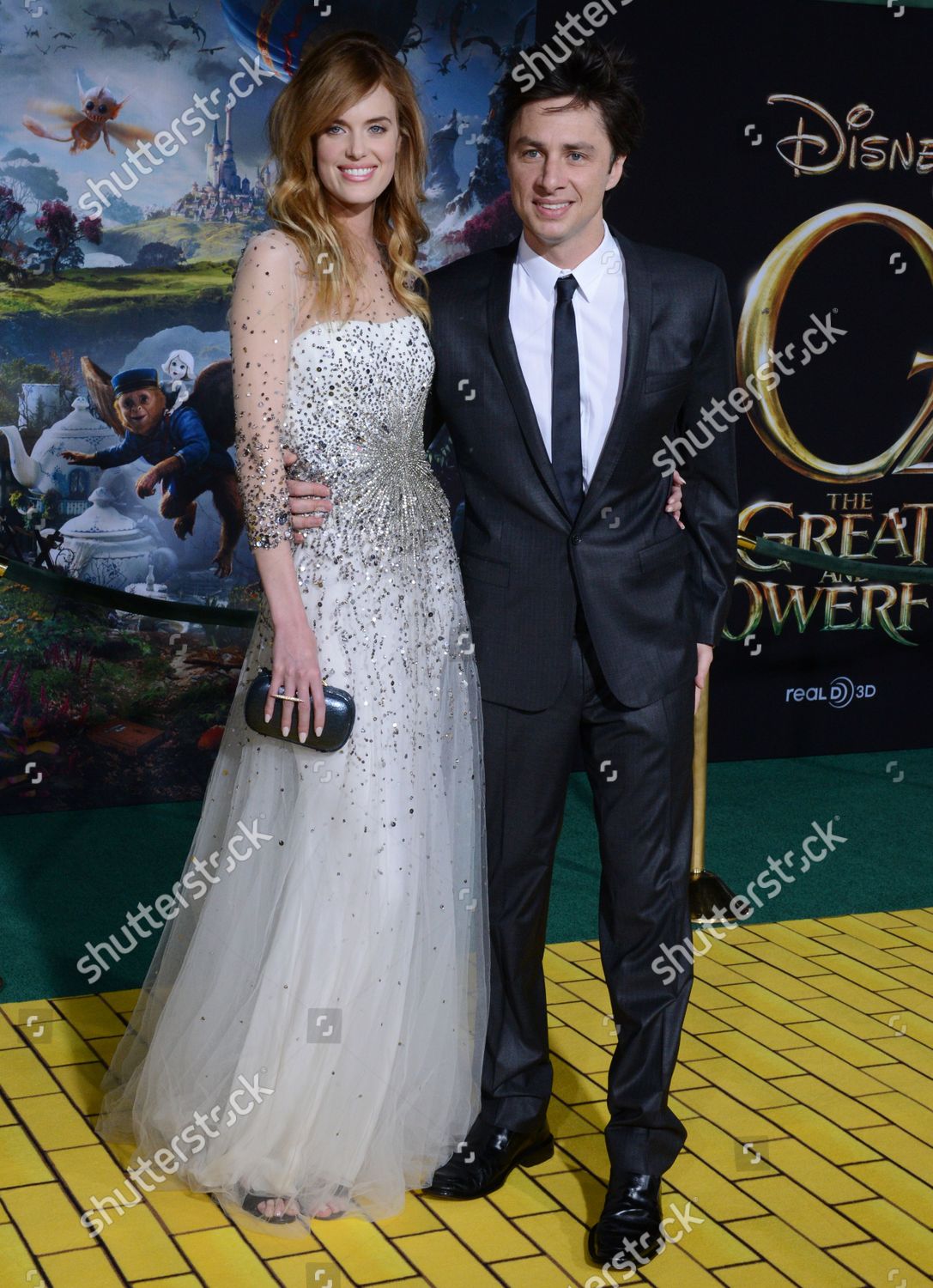 Actor Zach Braff Cast Member Motion Editorial Stock Photo - Stock Image