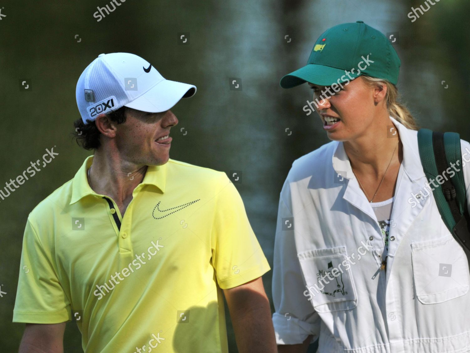 Rory Mcilroy His Girlfriend Caroline Wozniacki Editorial Stock Photo ...