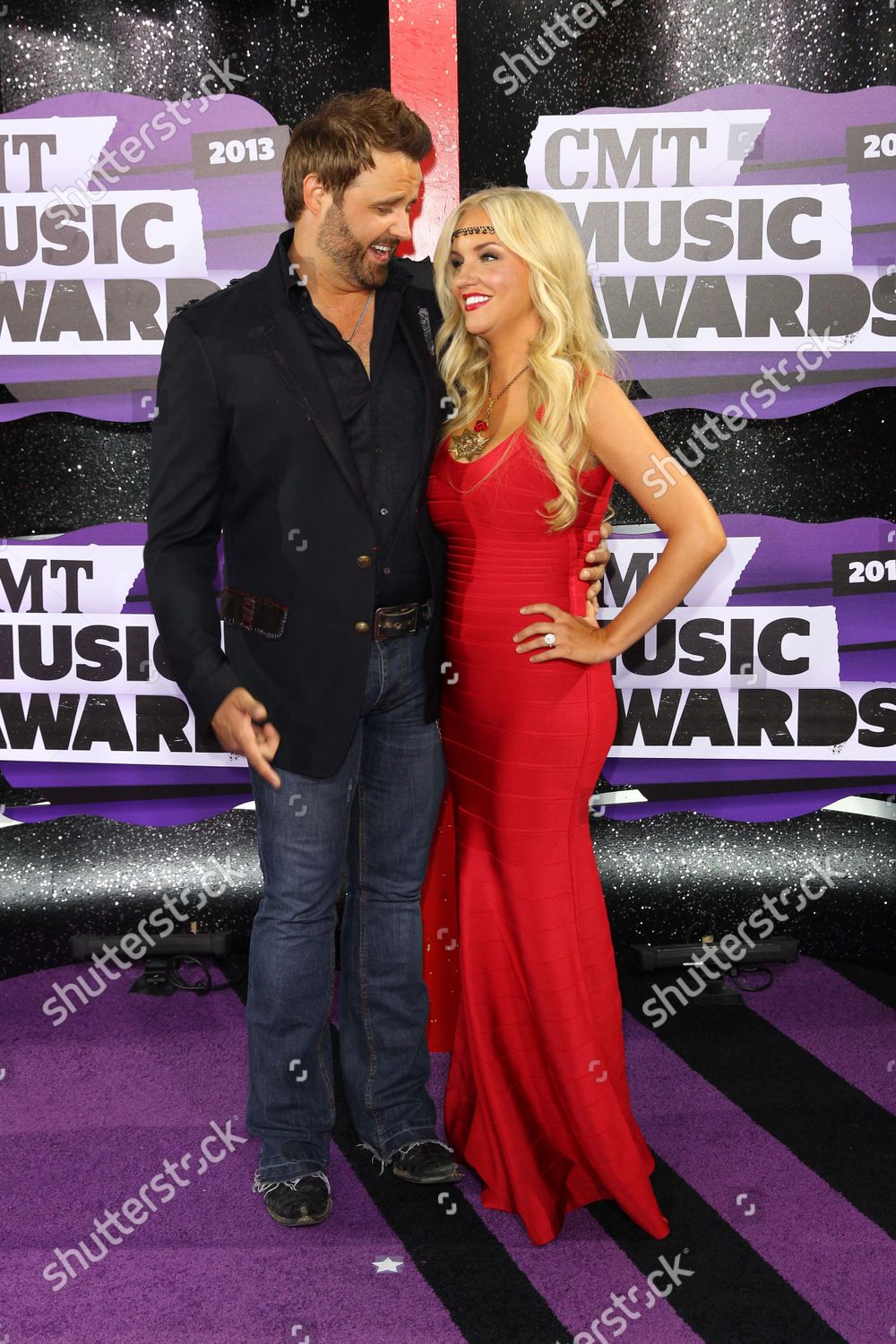 Randy Houser Arrives On Red Carpet Editorial Stock Photo - Stock Image