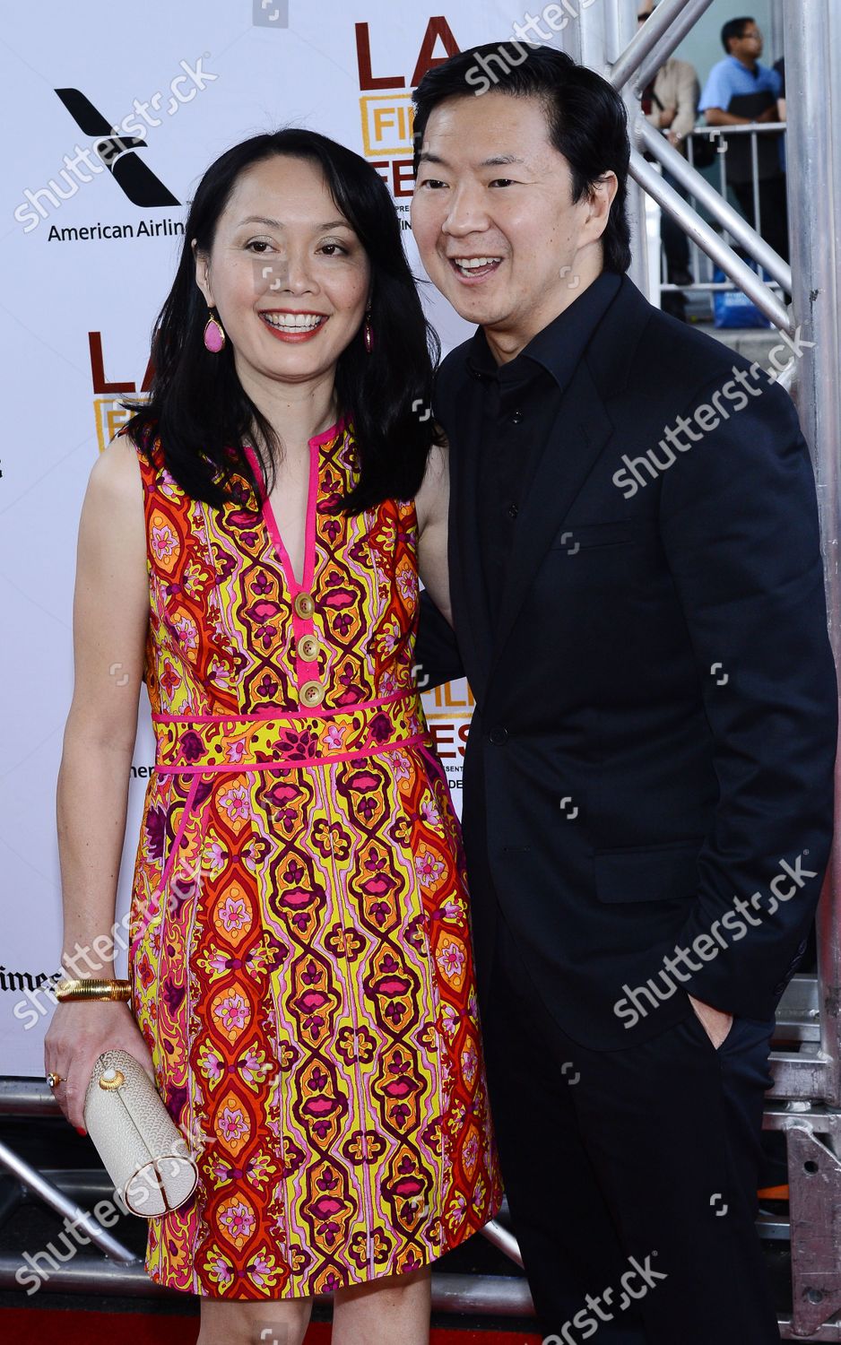 Actor Ken Jeong His Wife Tran Editorial Stock Photo - Stock Image ...