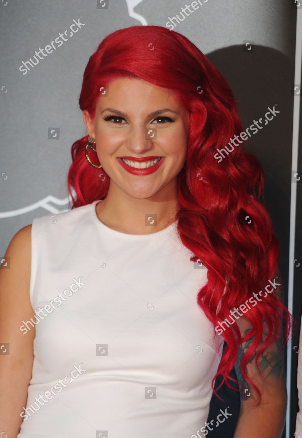 Carly Aquilino Arrives On Red Carpet Editorial Stock Photo - Stock ...