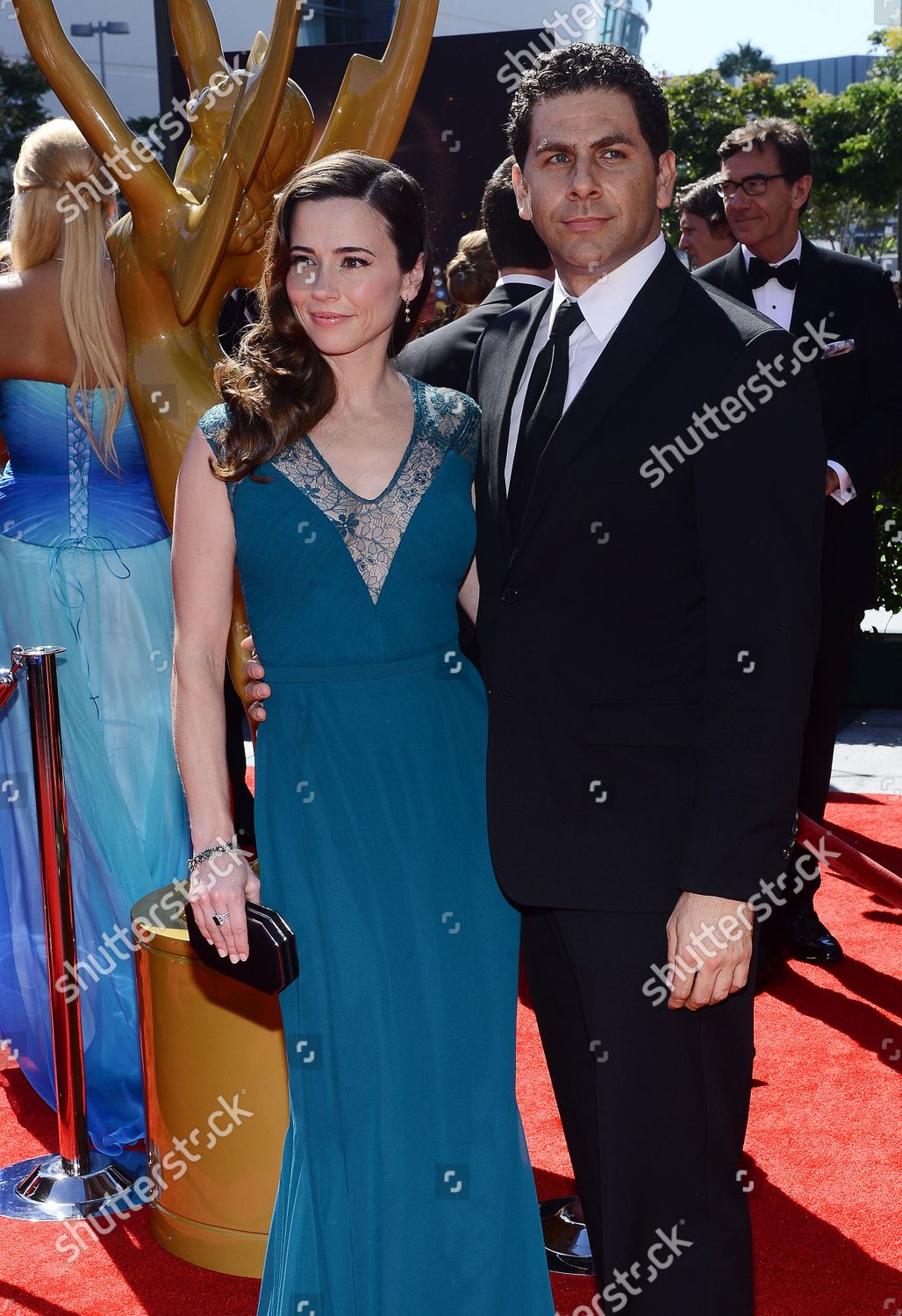 Actress Linda Cardellini Fiance Steven Rodriquez Editorial Stock Photo ...