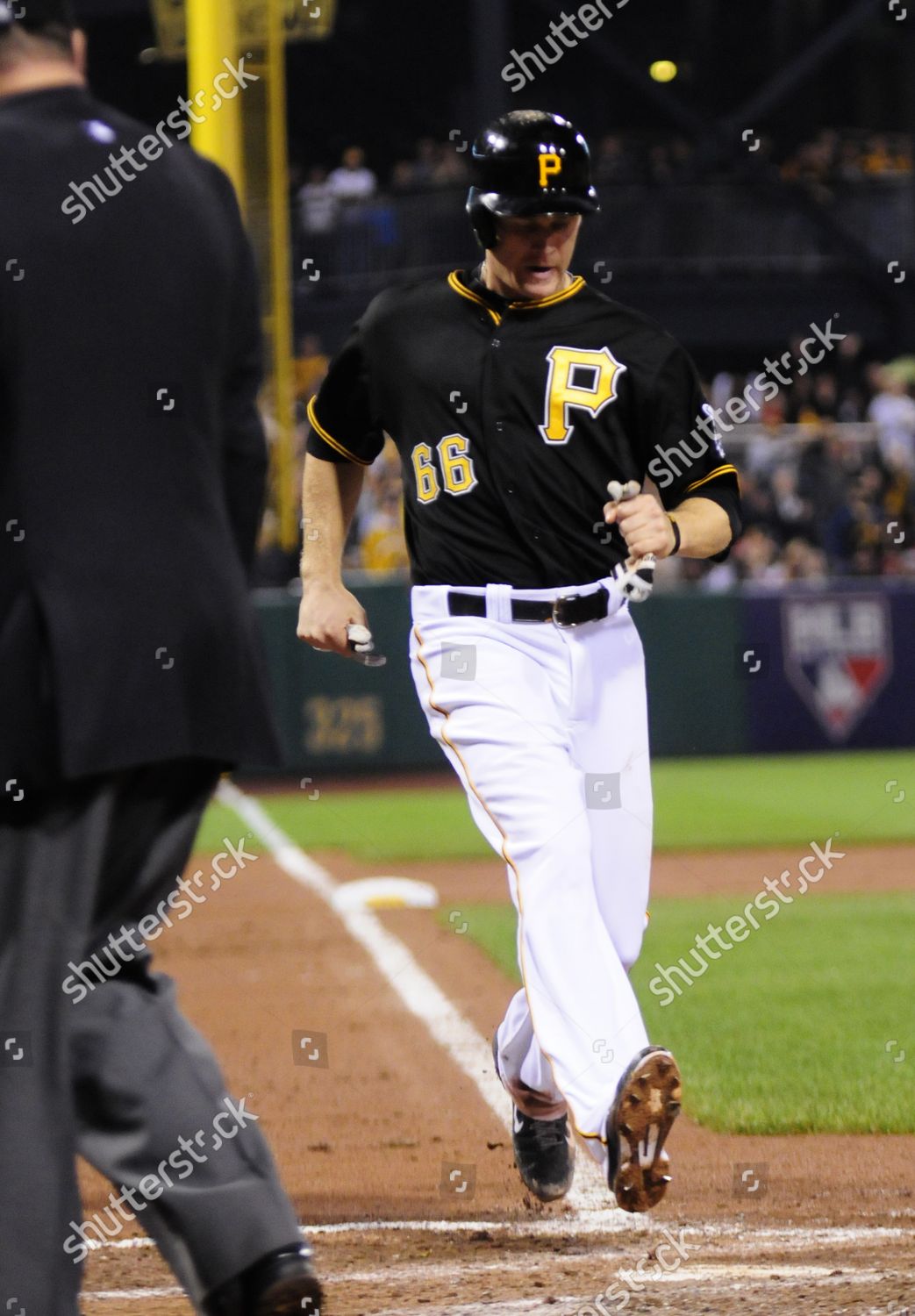 Pittsburgh Pirates First Baseman Justin Morneau Editorial Stock Photo