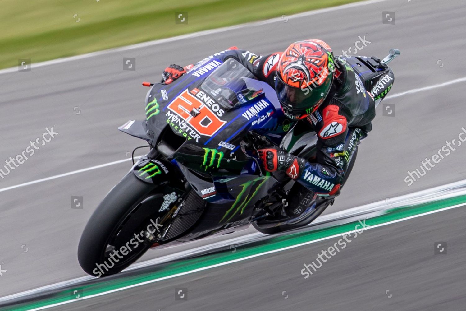 Monster Energy Yamaha Motogp Rider Fabio Editorial Stock Photo - Stock ...