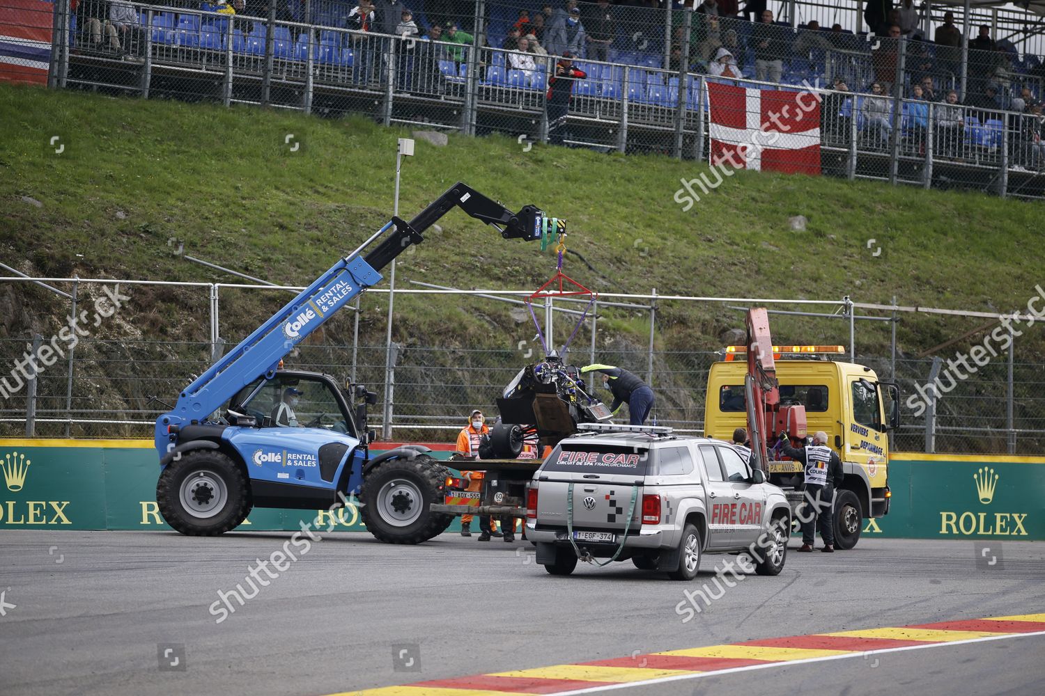 Visser Beitske Ndl Accident Crash W Editorial Stock Photo Stock Image