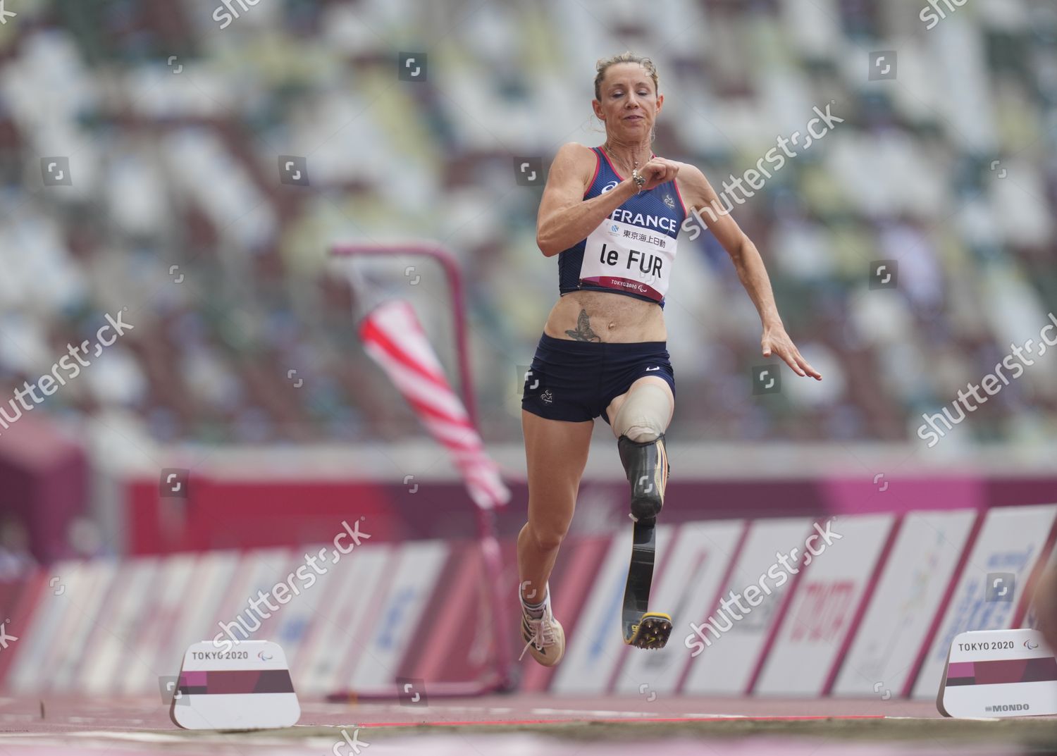 Marieamelie Le Fur France Winning Silver Editorial Stock Photo - Stock ...