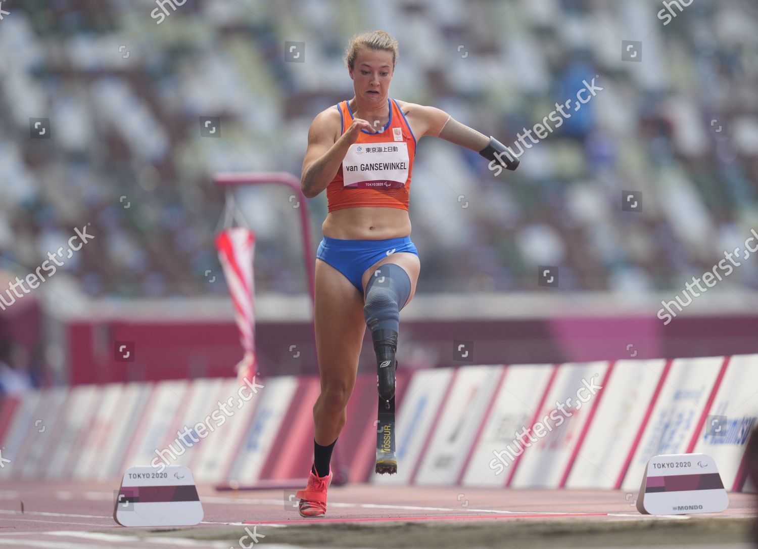 Marlene Van Gansewinkel Nederlands Long Jump Editorial Stock Photo ...