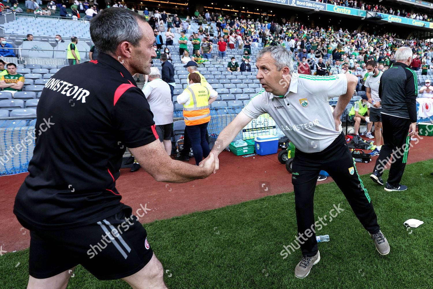 Kerry Vs Tyrone Tyrone Joint Manager Editorial Stock Photo Stock