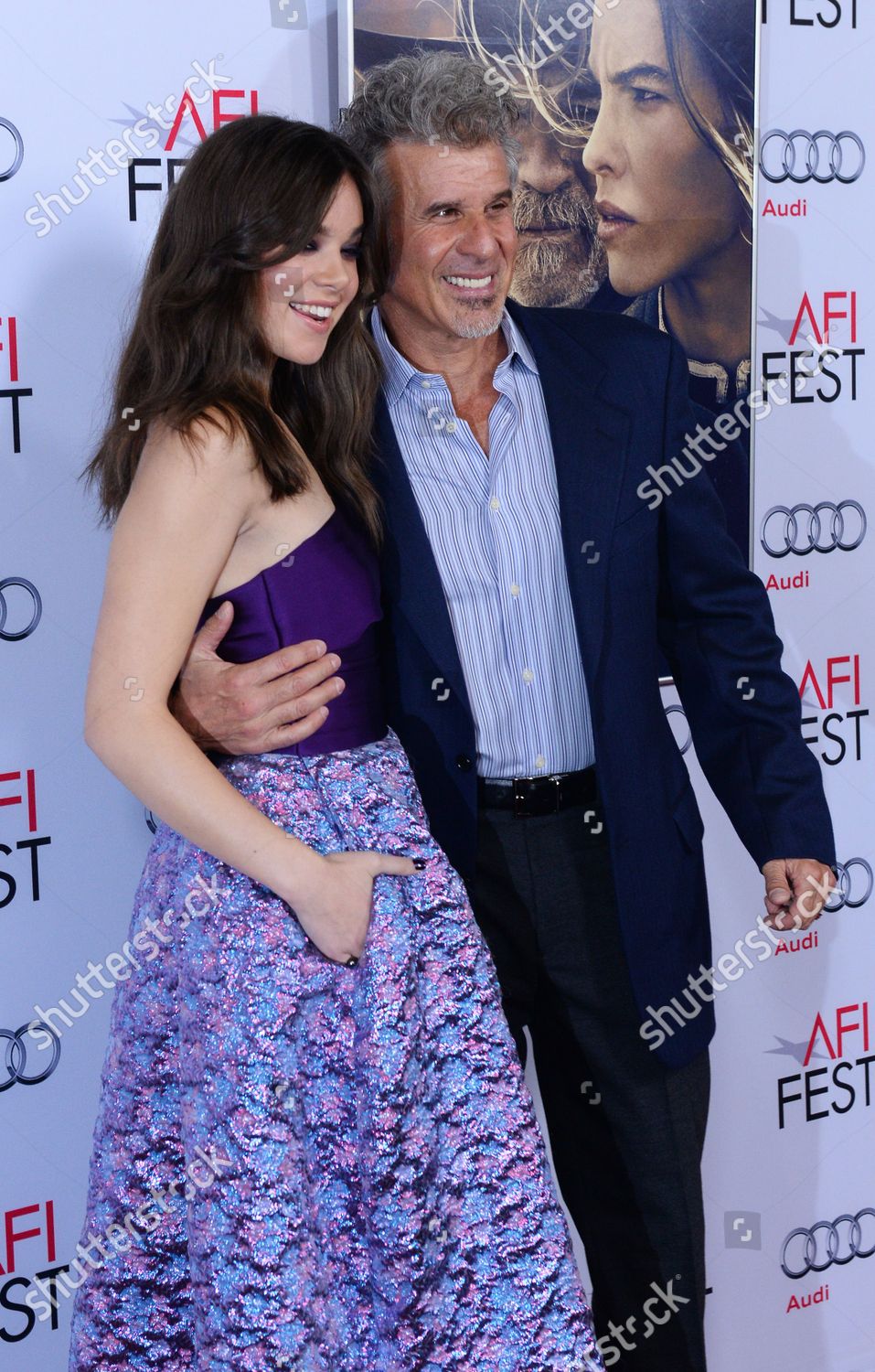 Cast Member Hailee Steinfeld Her Father Editorial Stock Photo - Stock