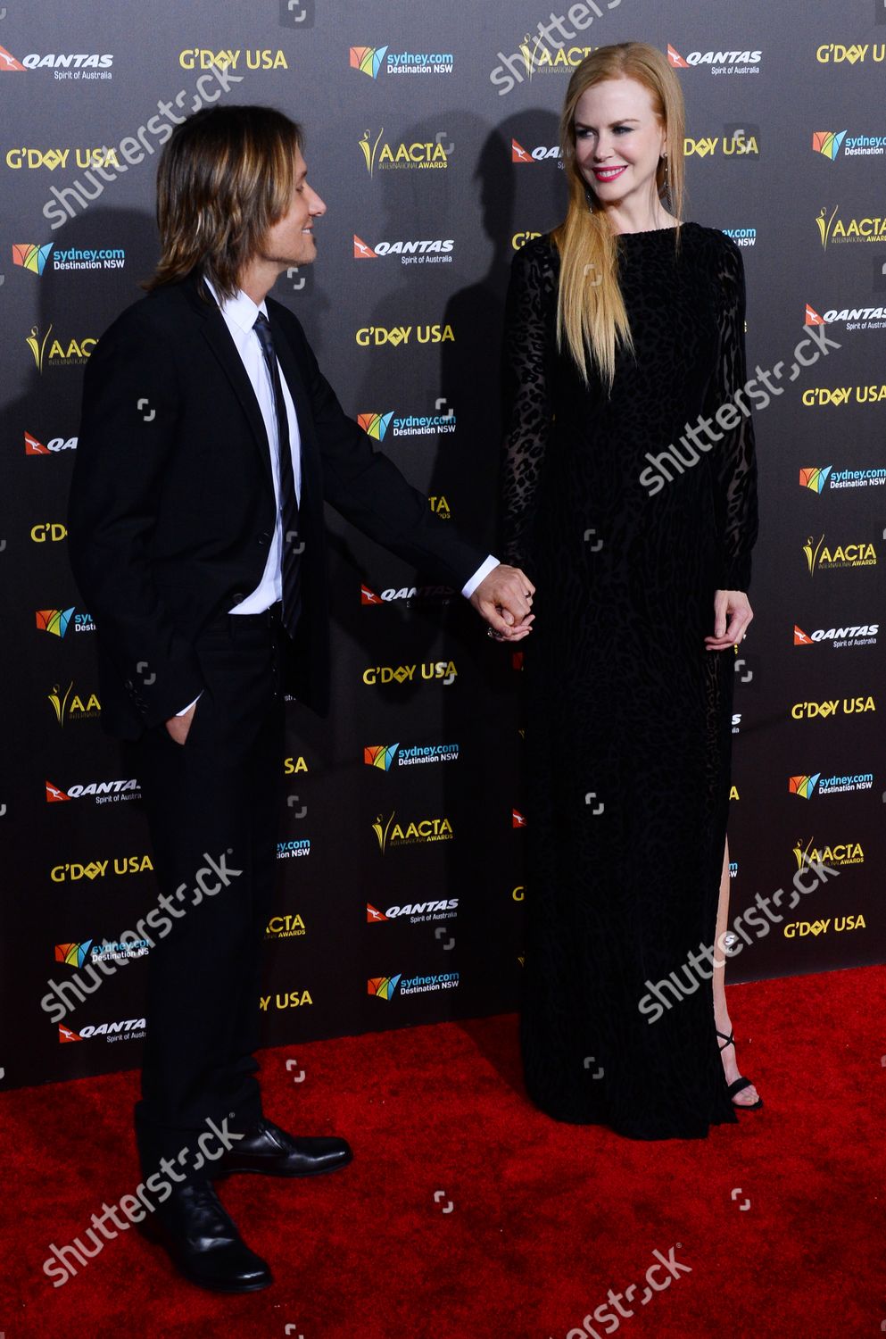 ACTRESS NICOLE KIDMAN HER HUSBAND MUSICIAN Editorial Stock Photo