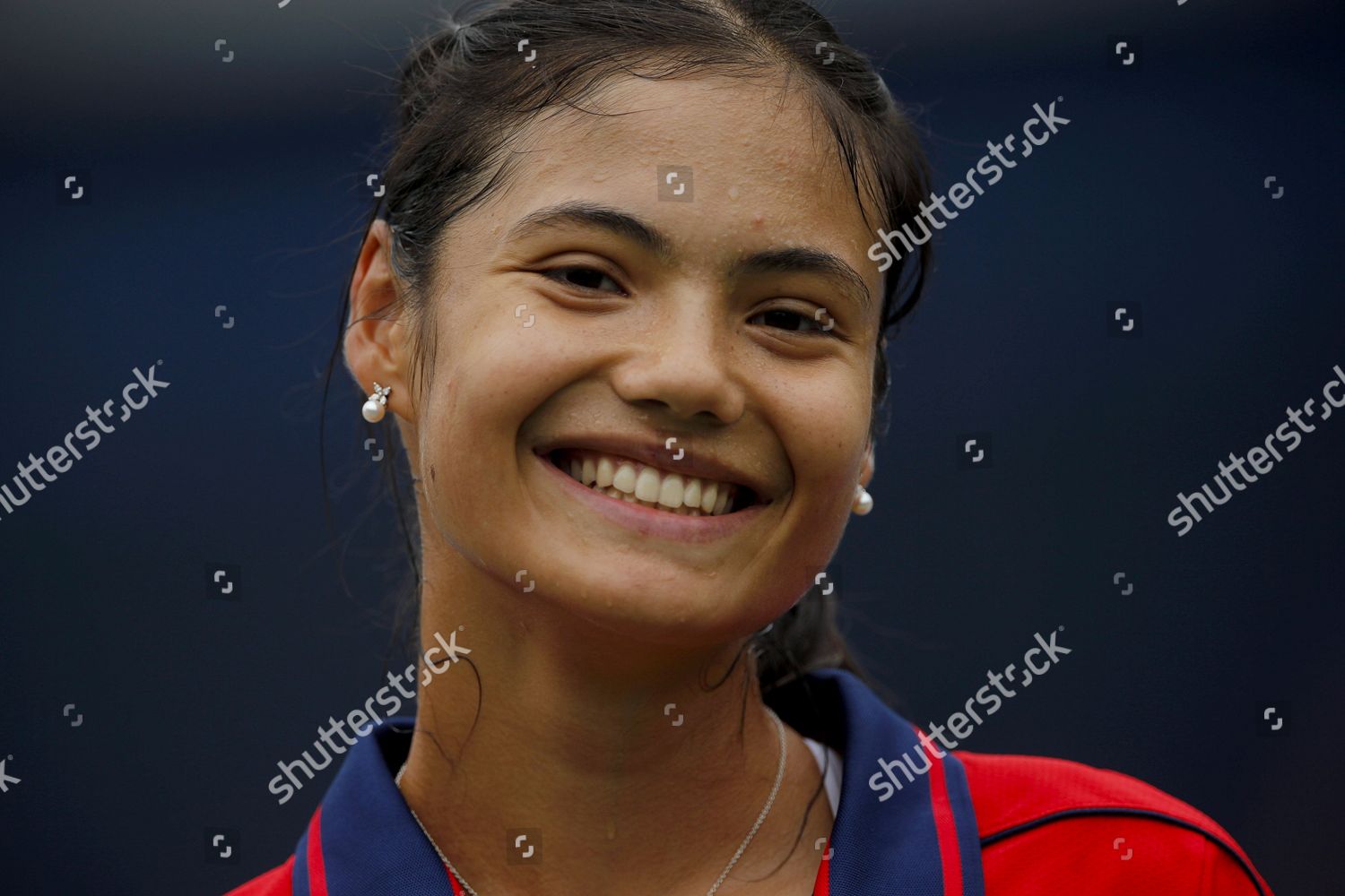 Emma Raducanu Gbr Smiles Editorial Stock Photo - Stock Image | Shutterstock