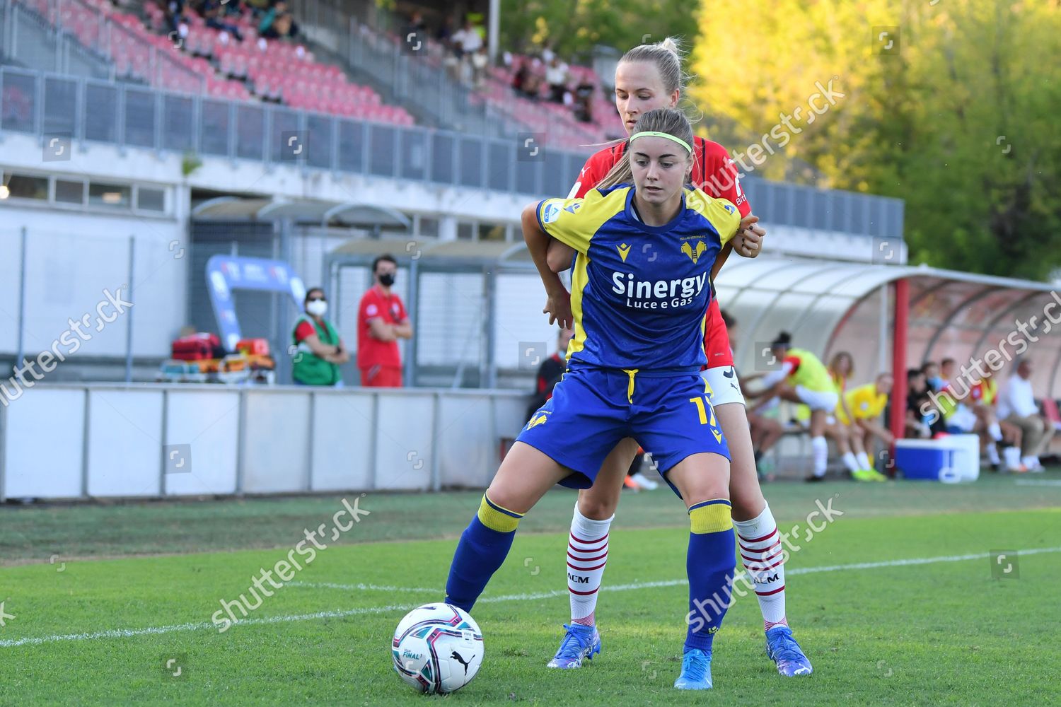 Veronica Pasini 17 Hellas Verona During Editorial Stock Photo - Stock ...