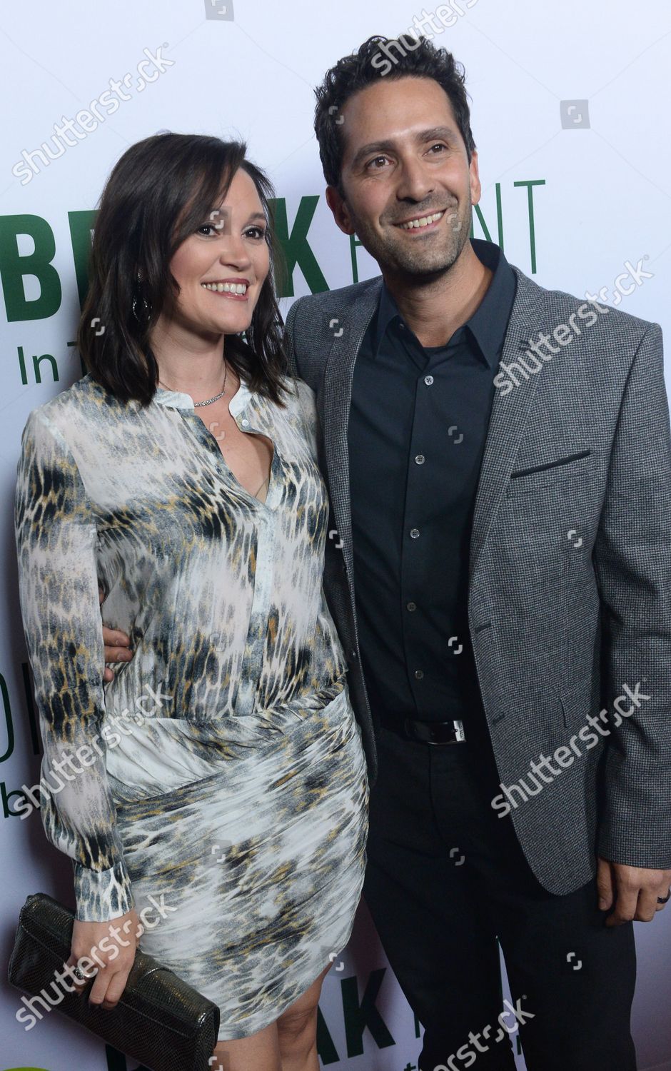 Director Jay Karas His Wife Monica Editorial Stock Photo Stock Image