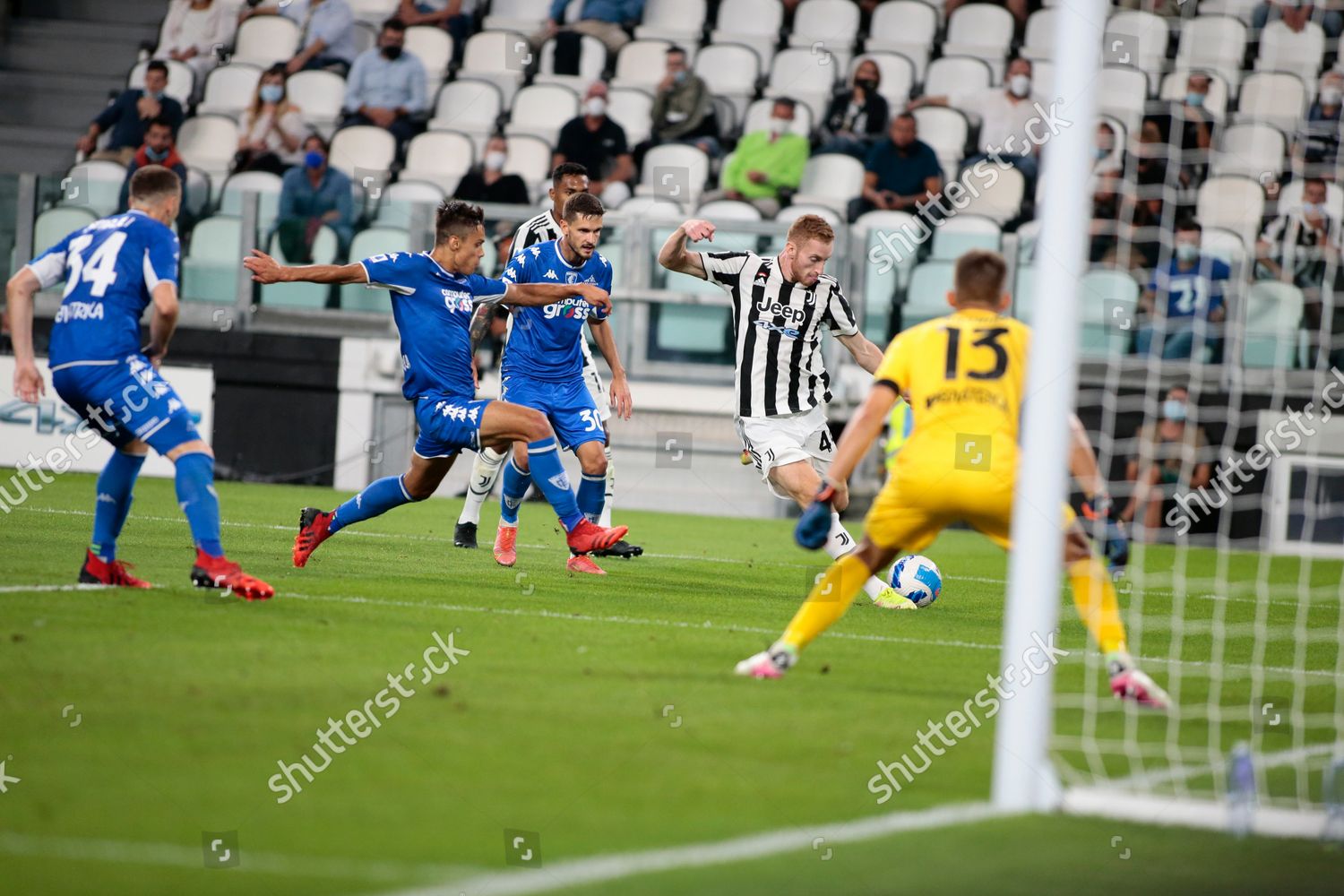 Dejan Kulusevski Juventus Fc During Italian Editorial Stock Photo ...