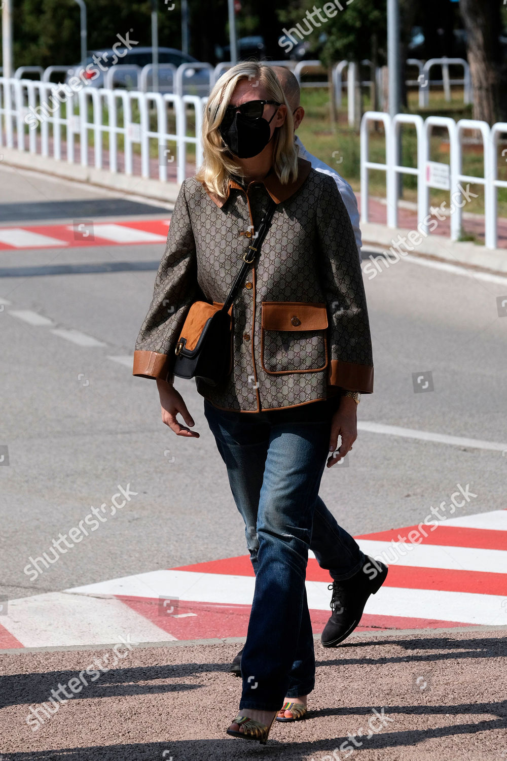 Kirsten Dunst Arriving Venice 78th Venice Editorial Stock Photo - Stock