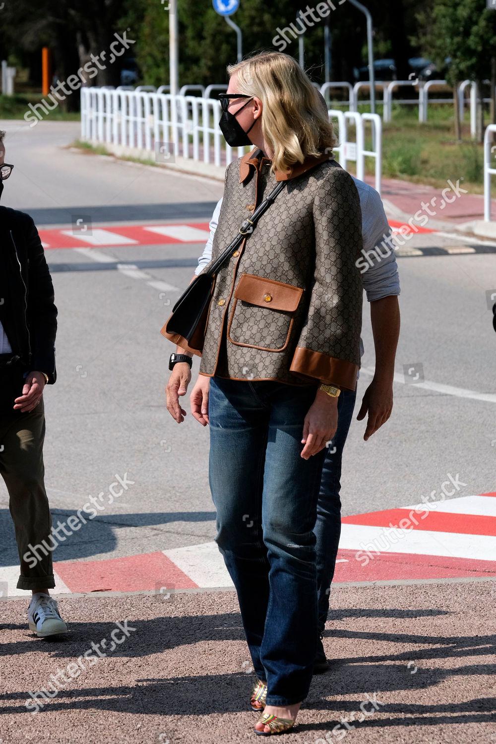 Kirsten Dunst Arriving Venice 78th Venice Editorial Stock Photo - Stock