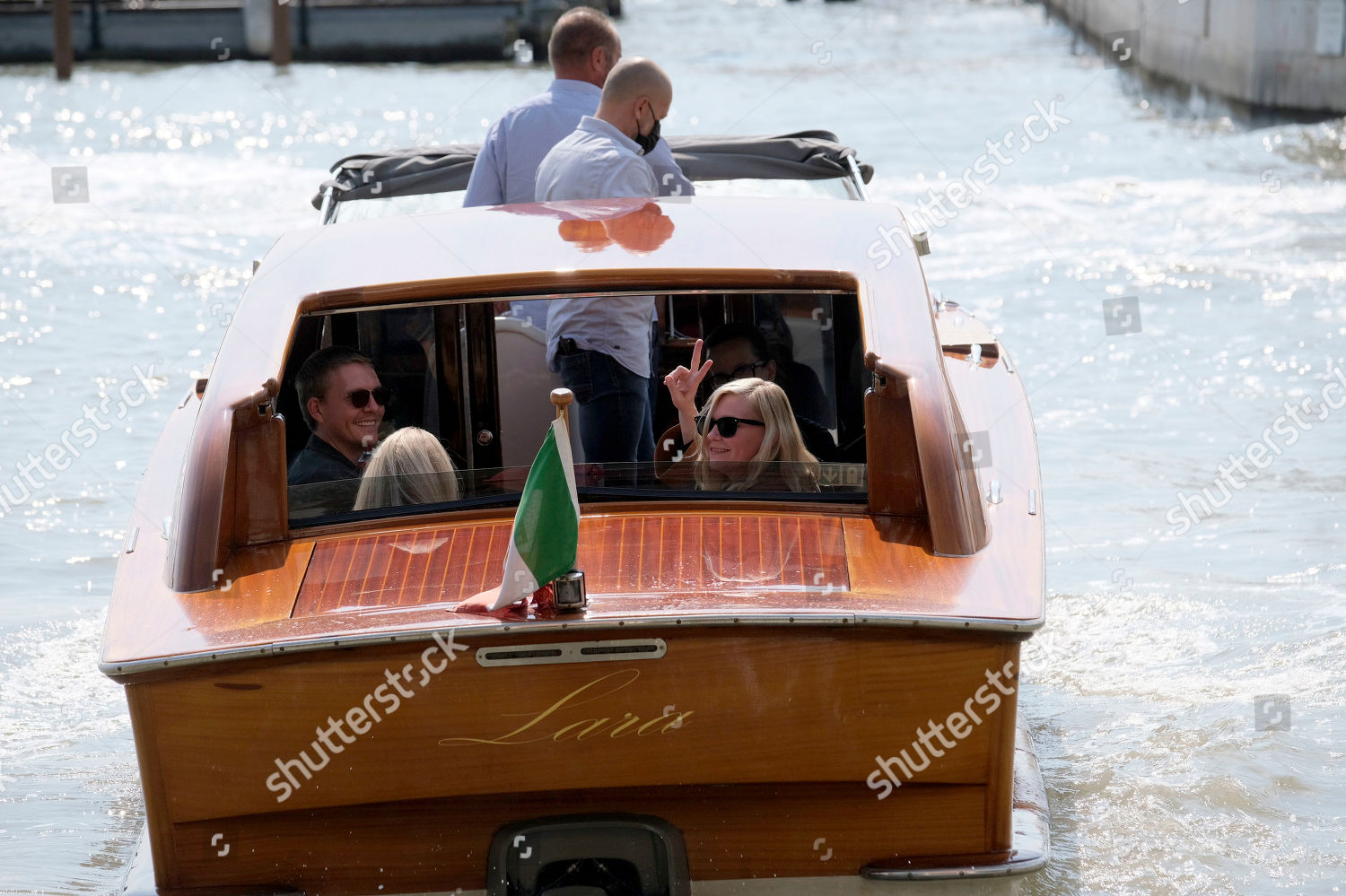 Kirsten Dunst Arriving Venice 78th Venice Editorial Stock Photo - Stock