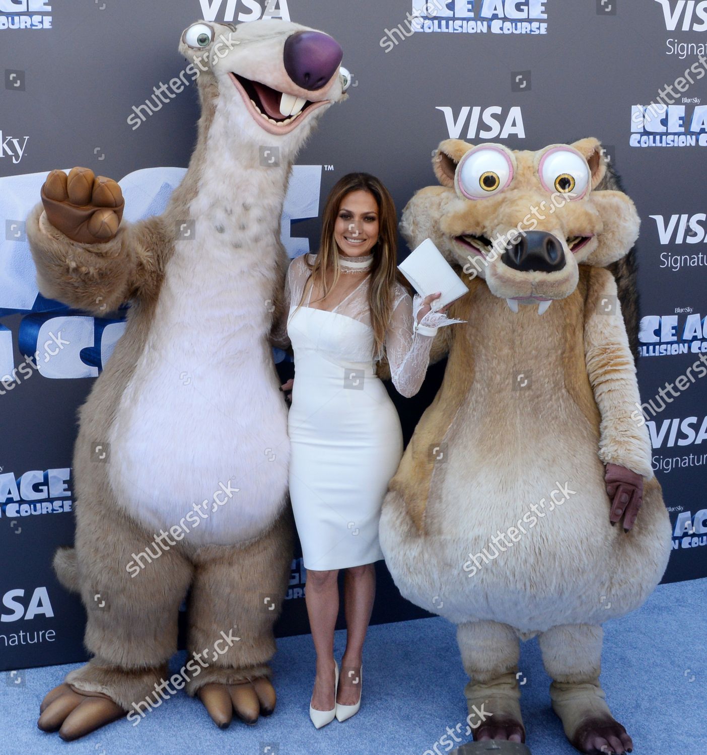 CAST MEMBER JENNIFER LOPEZ VOICE SHIRA Editorial Stock Photo Stock