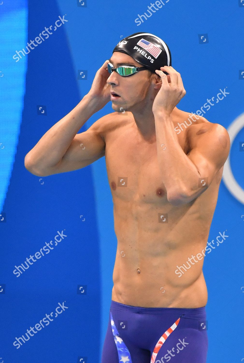 Michael Phelps United States Prepares Compete Editorial Stock Photo