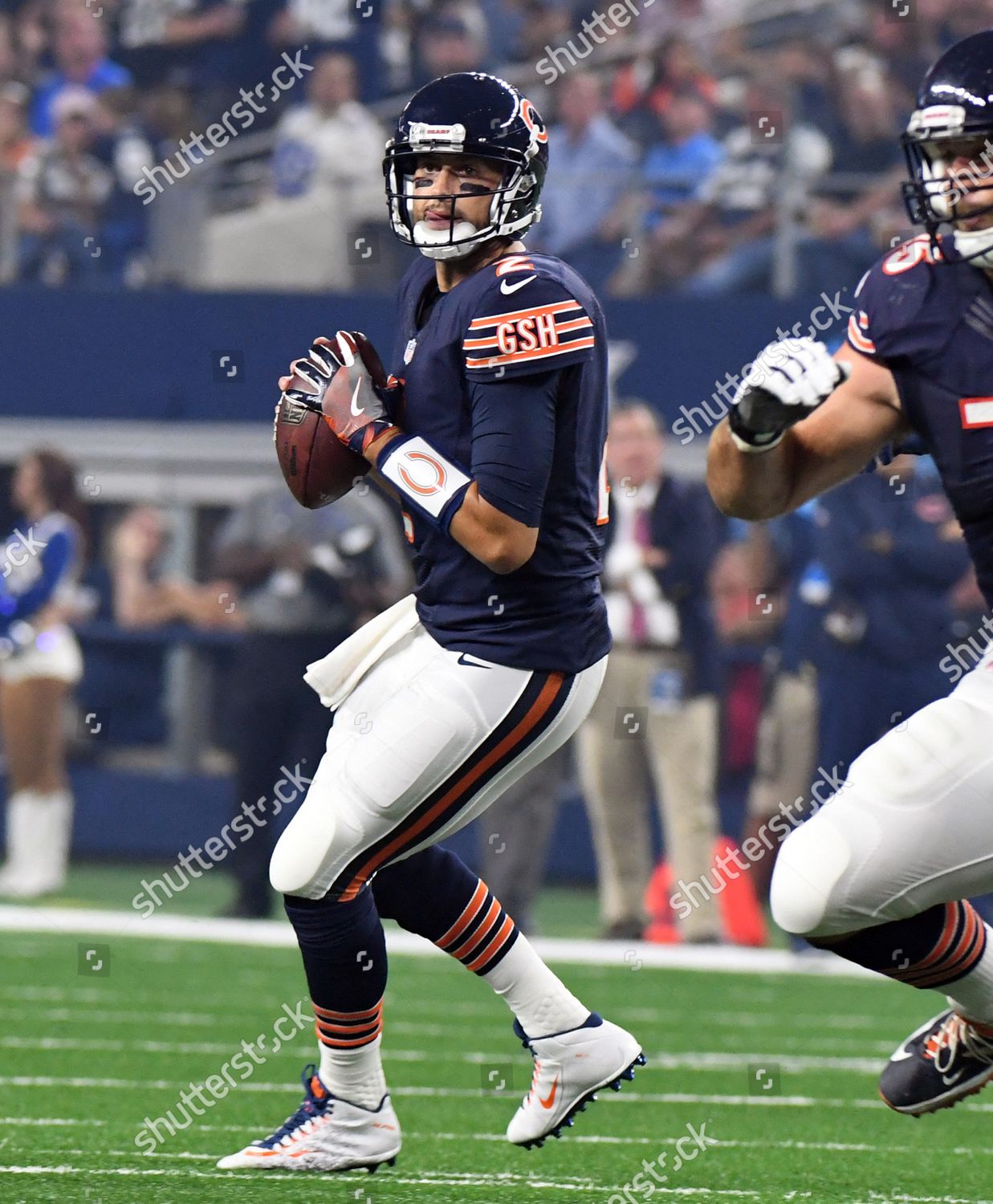 Chicago Bears Backup Quarterback Brian Hoyer Editorial Stock Photo