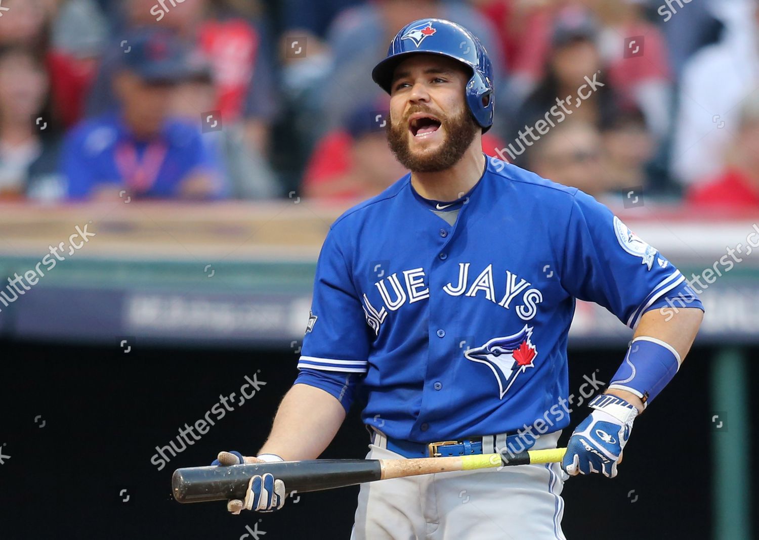 Toronto Blue Jays Batter Russell Martin Editorial Stock Photo - Stock ...