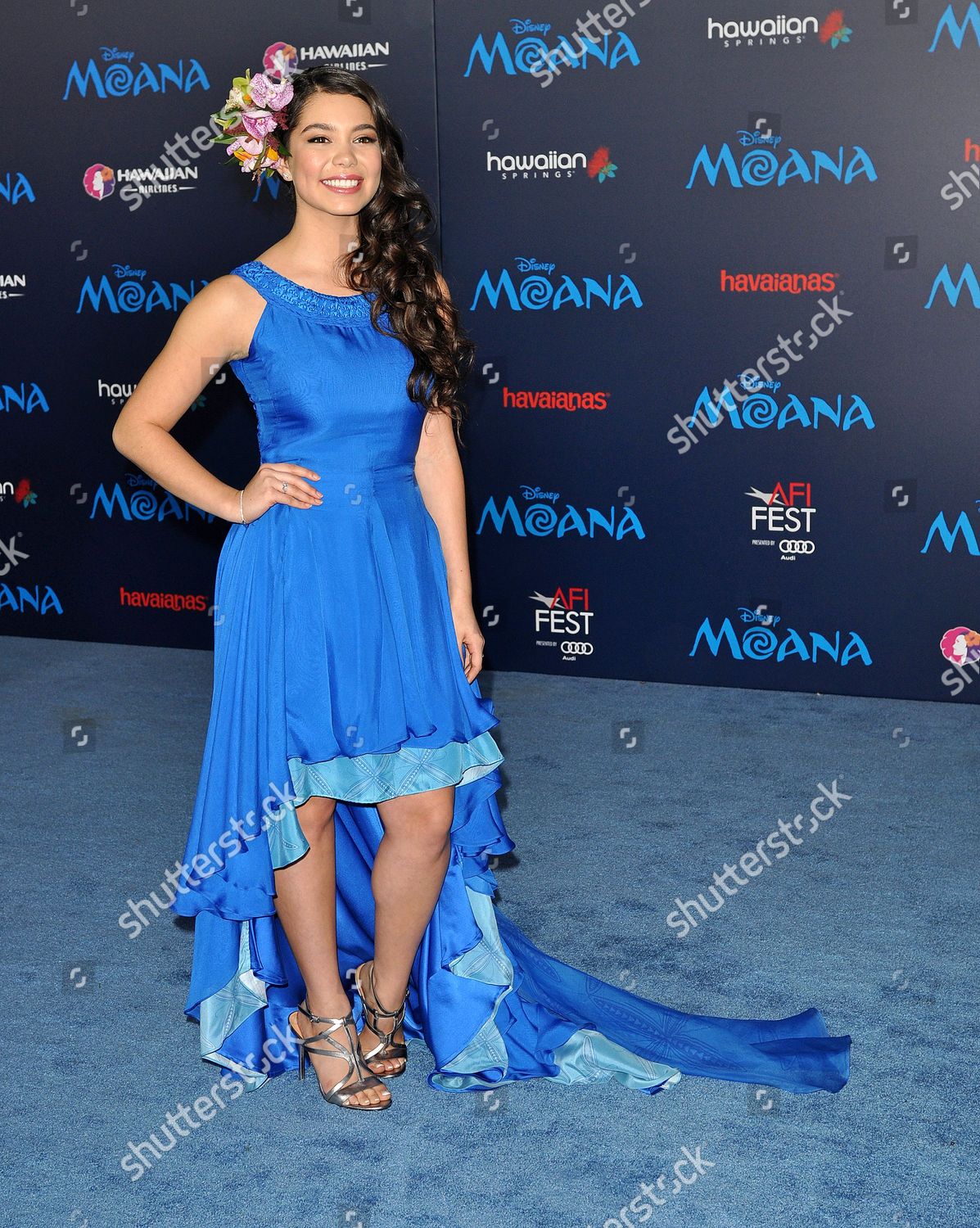 Aulii Cravalho Arrives World Premiere Walt Editorial Stock Photo - Stock Image | Shutterstock