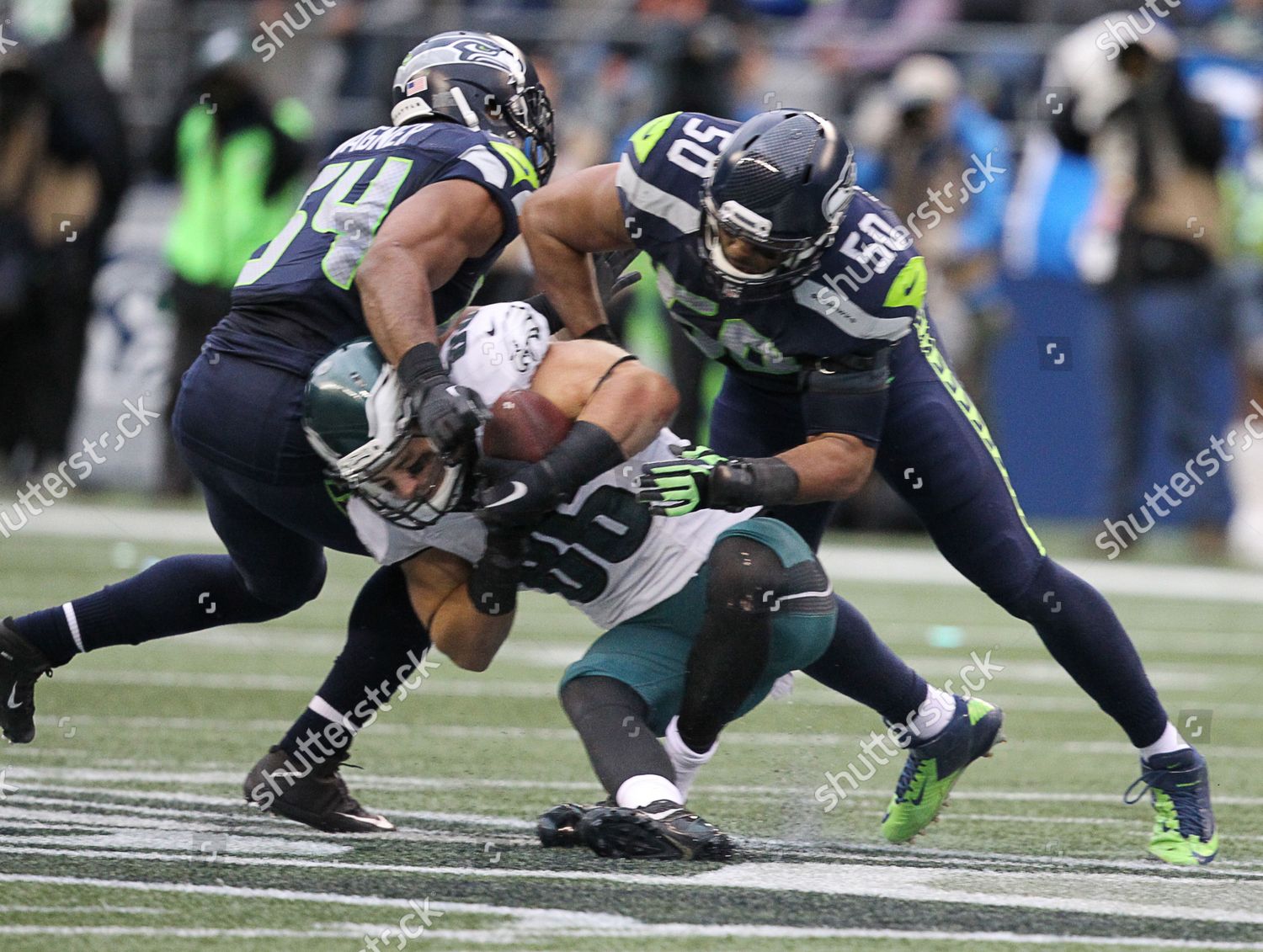 Seattle Seahawk Smiddle Linebacker Bobby Wagner Editorial Stock Photo ...