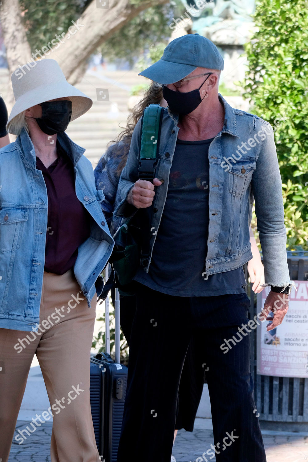 Sting His Wife Trudie Styler Arriving Editorial Stock Photo - Stock ...