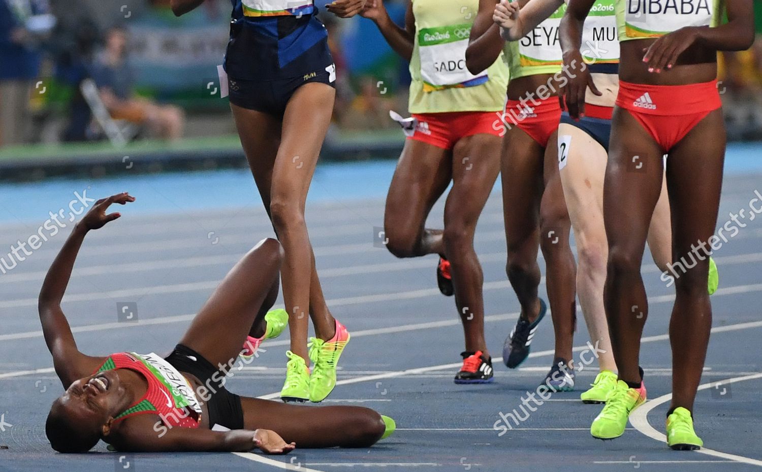 Faith Chepngetich Kipyegon Kenya Falls Track Editorial Stock Photo ...