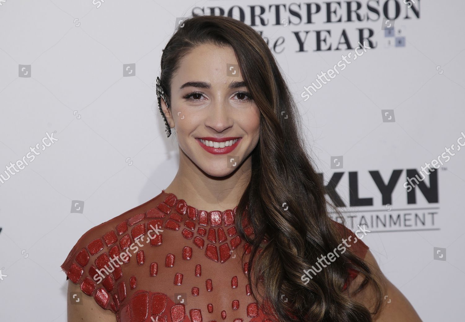 Aly Raisman Arrives On Red Carpet Editorial Stock Photo - Stock Image ...