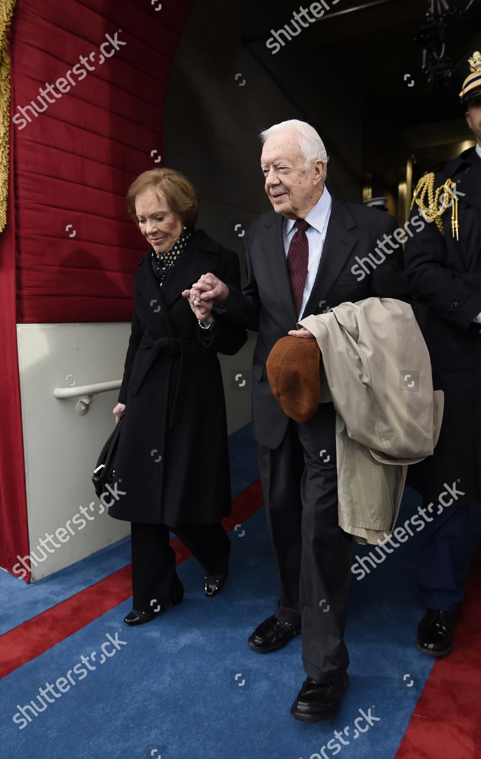 Former President Jimmy Carter His Wife Editorial Stock Photo - Stock ...