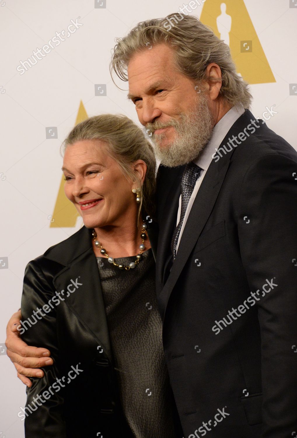 Actor Jeff Bridges His Wife Susan Editorial Stock Photo - Stock Image ...