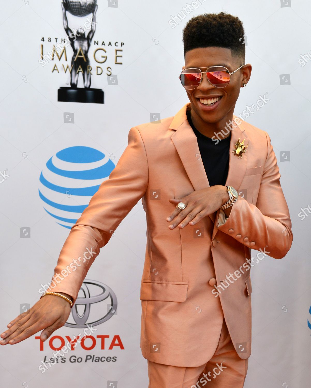 Actor Bryshere Gray Arrives 48th Naacp Editorial Stock Photo - Stock