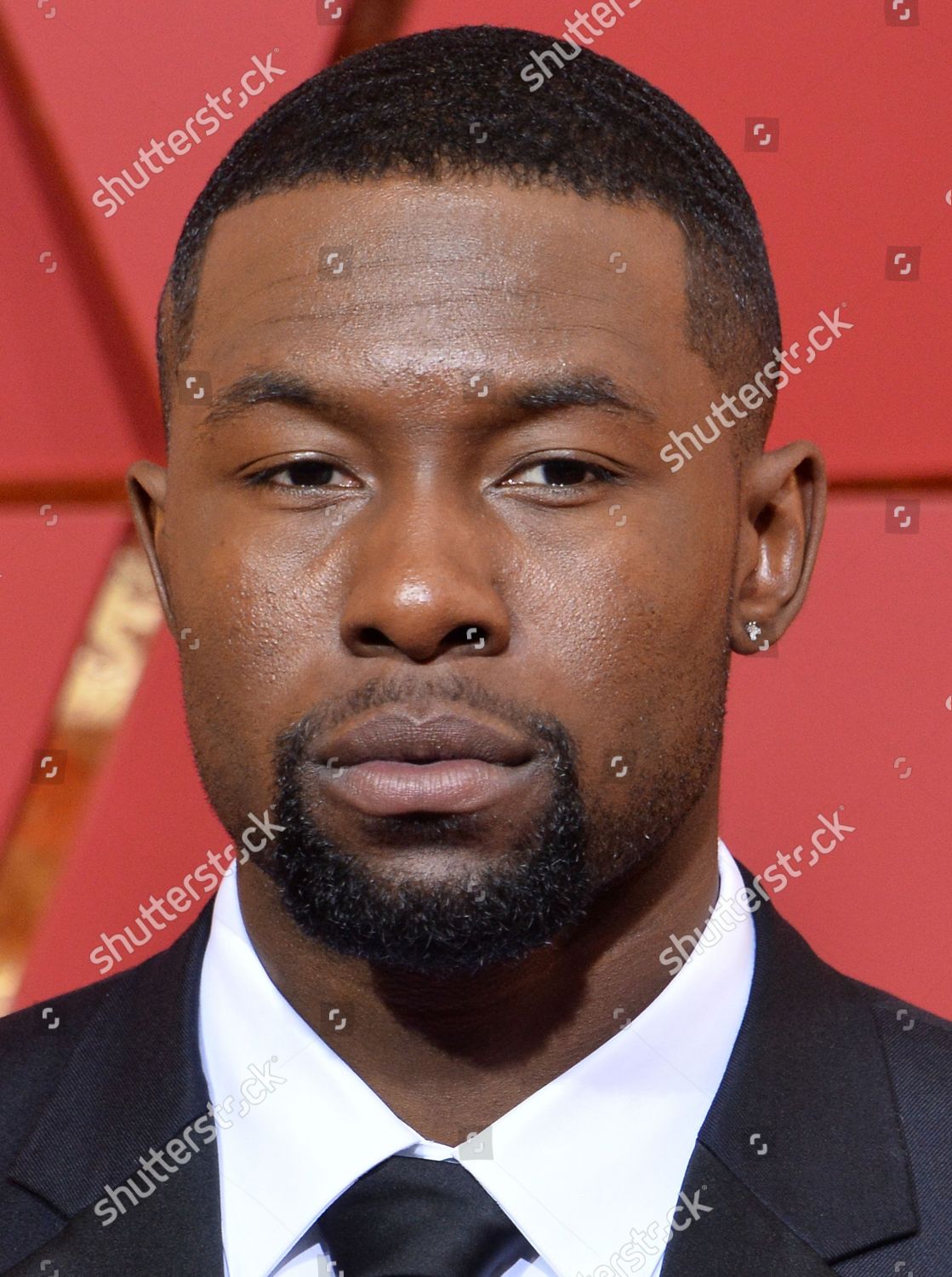 Actor Trevante Rhodes Arrives On Red Editorial Stock Photo - Stock