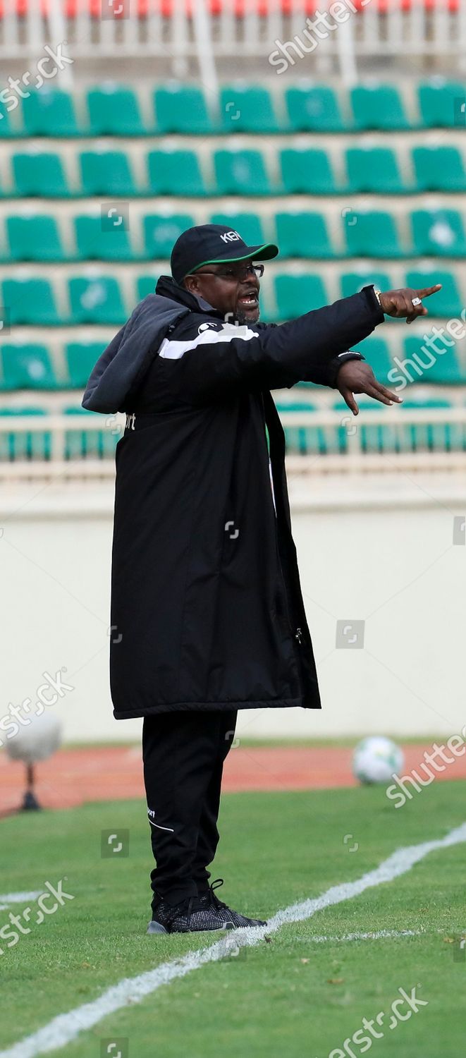 Coach Kenya National Team Jacob Mulee Editorial Stock Photo Stock