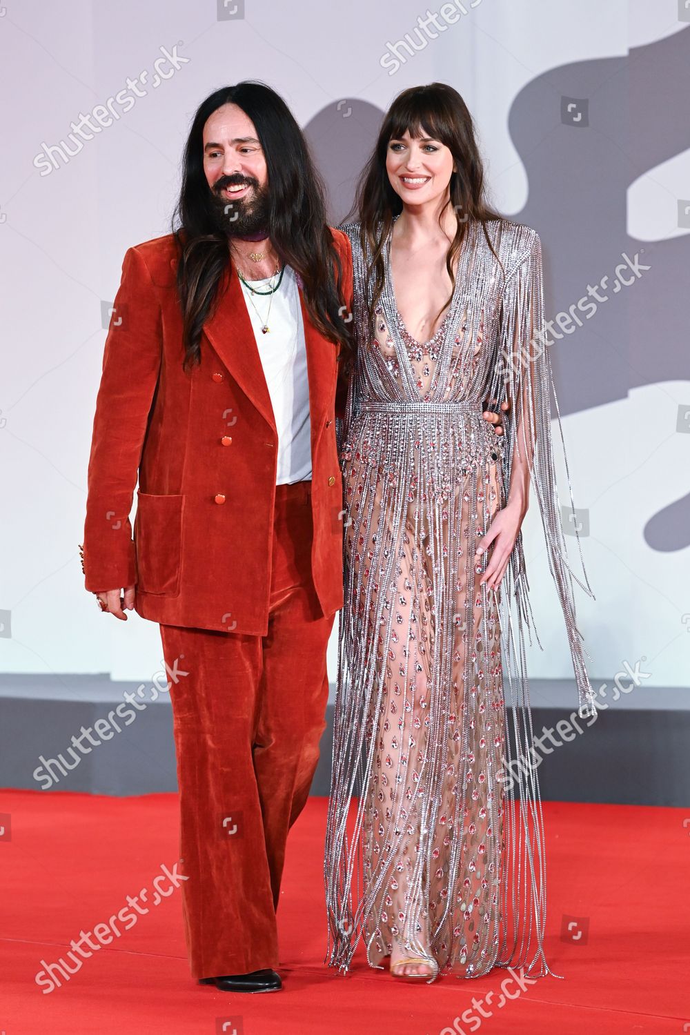 Alessandro Michele Dakota Johnson Editorial Stock Photo Stock