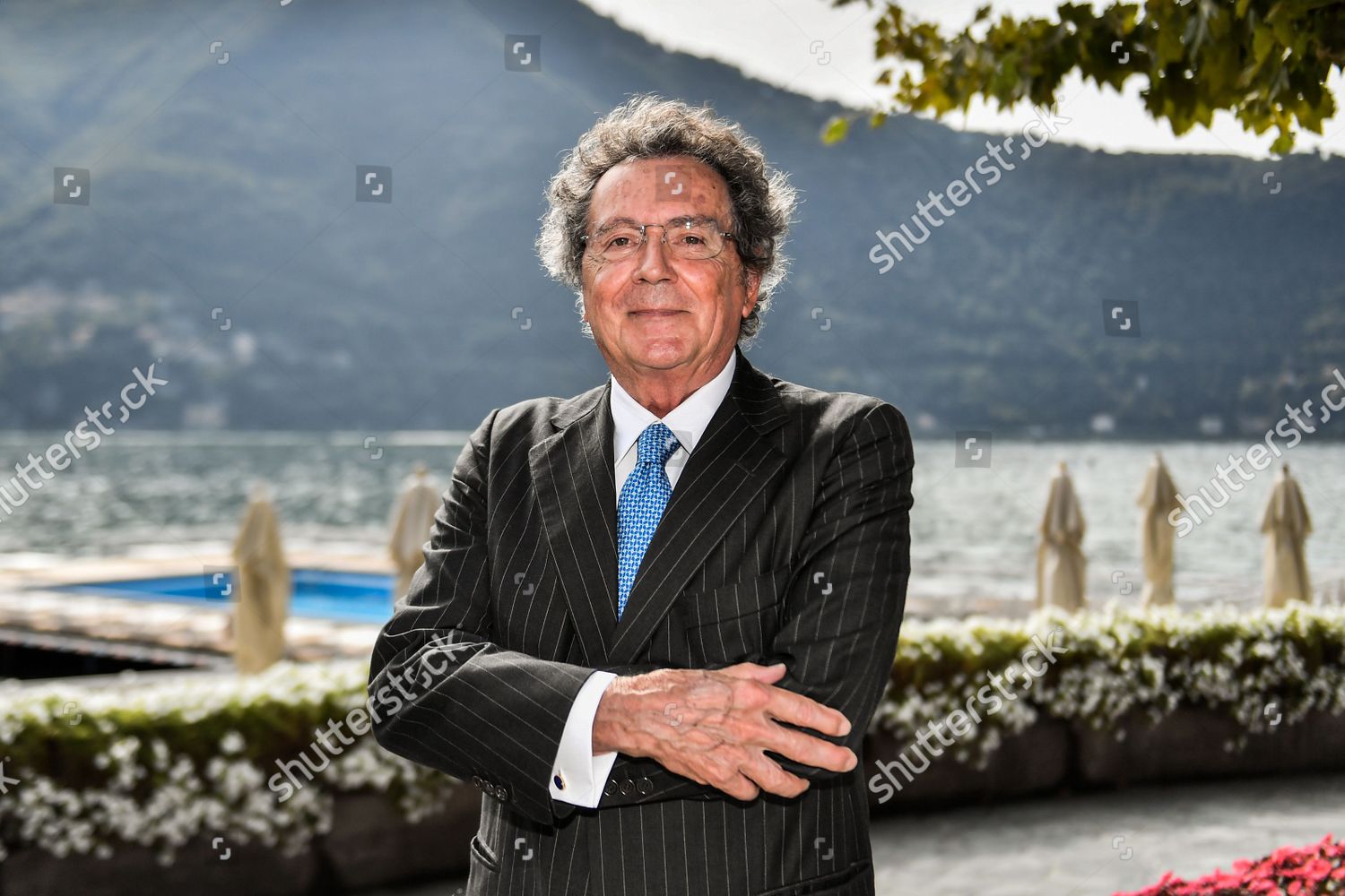 Italian Businessman Gian Maria Gros Pietro Editorial Stock Photo