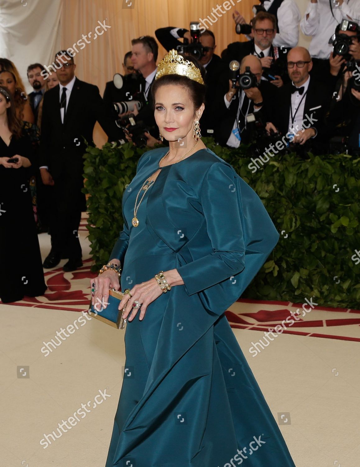 Lynda Carter Arrives On Red Carpet Editorial Stock Photo - Stock Image ...