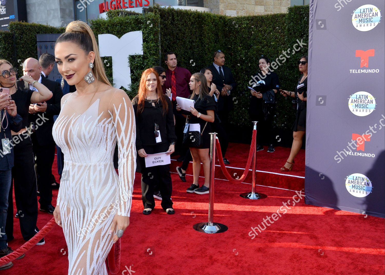 Actress Aracely Arambula Arrives Fourth Annual Editorial Stock Photo ...