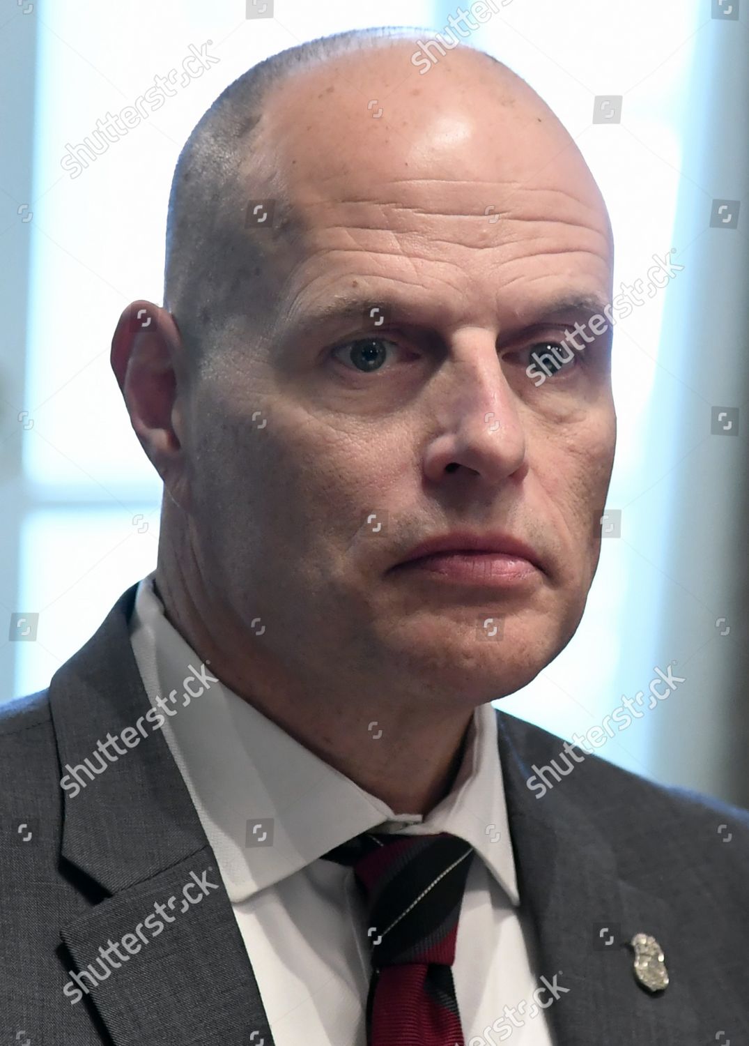 Acting Ice Director Ronald Vitiello Listens Editorial Stock Photo
